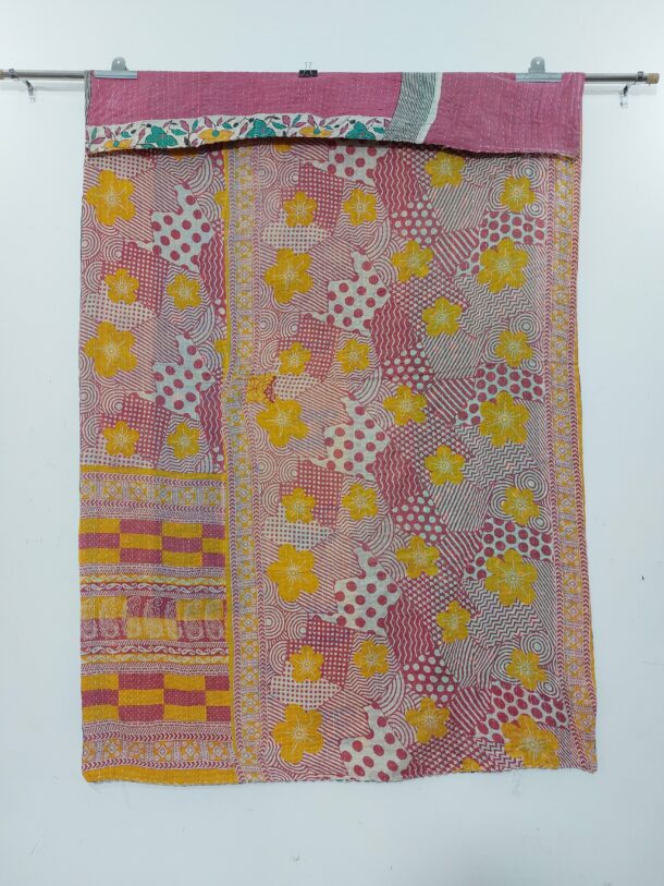 Indian Kantha Quilts Vintage Kantha Quilts Throw Blankets