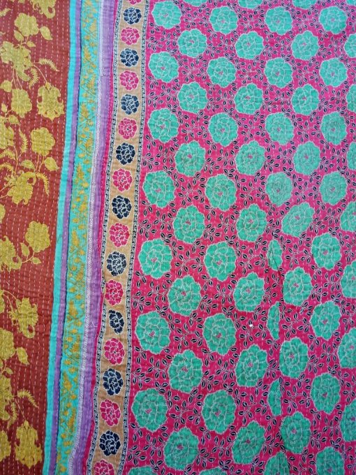 Vintage Kantha Quilt Wholesale Artisan Made