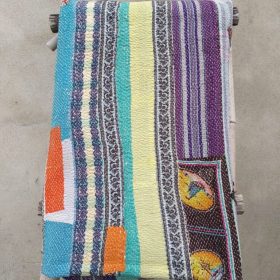 layered heavy kantha quilt