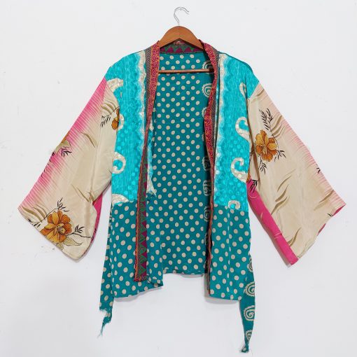 Kimonos | Silk and Cotton Sari Kimonos | Kantha Kimonos